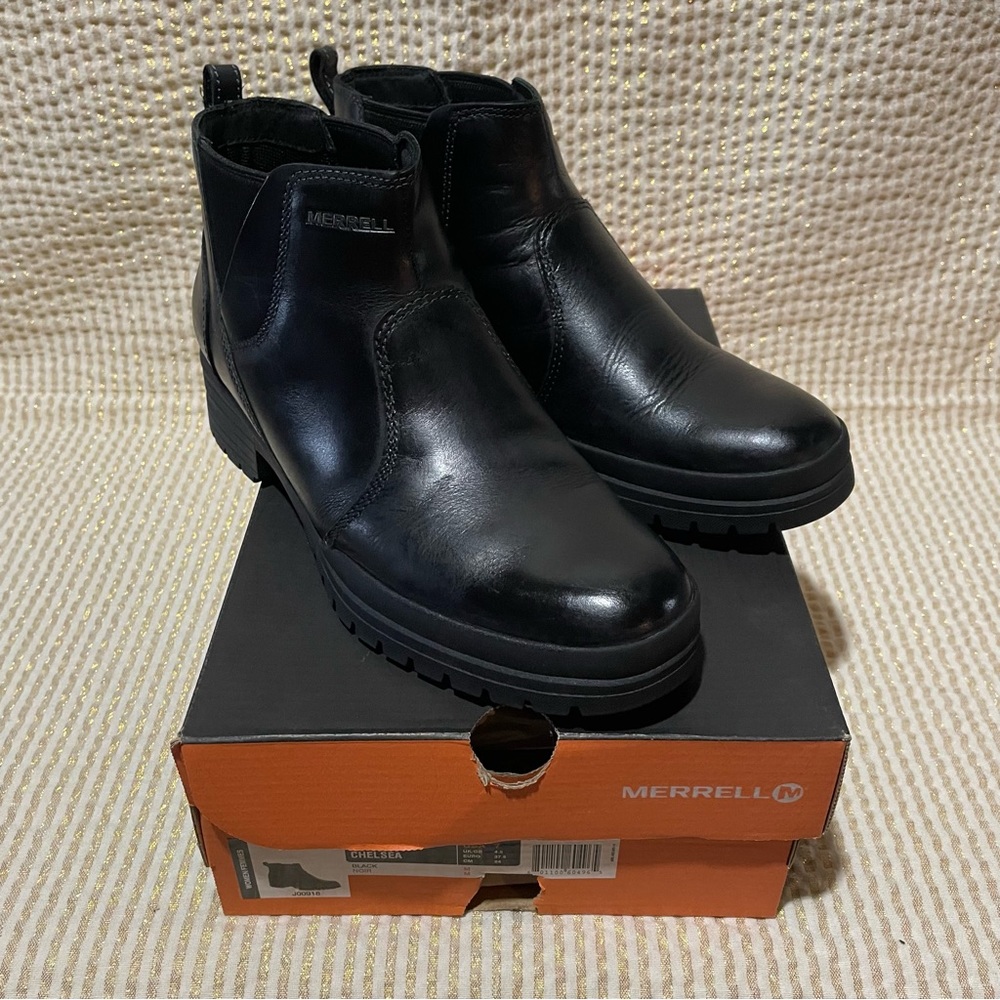 Merrell Black Ankle Boots